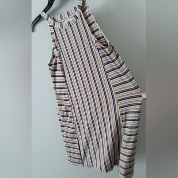 Retro RVCA Striped Sleeveless Dress - Picture 4 of 8